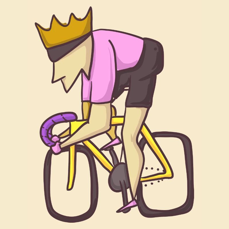 Rennrad King Radfahrer