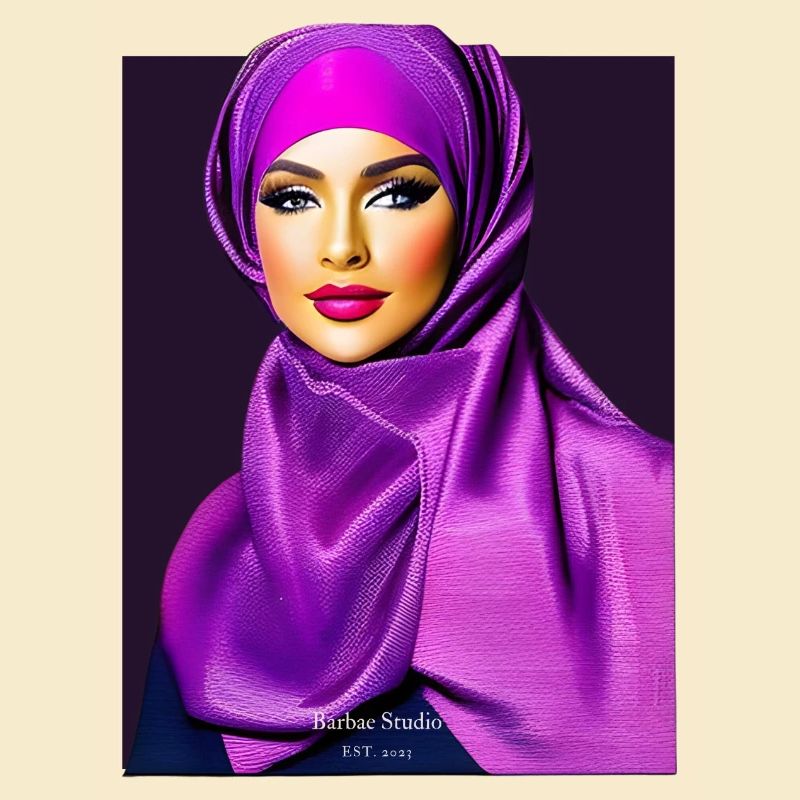 Hijab Bae tshirt pullover cap tasse etc kunstdruck