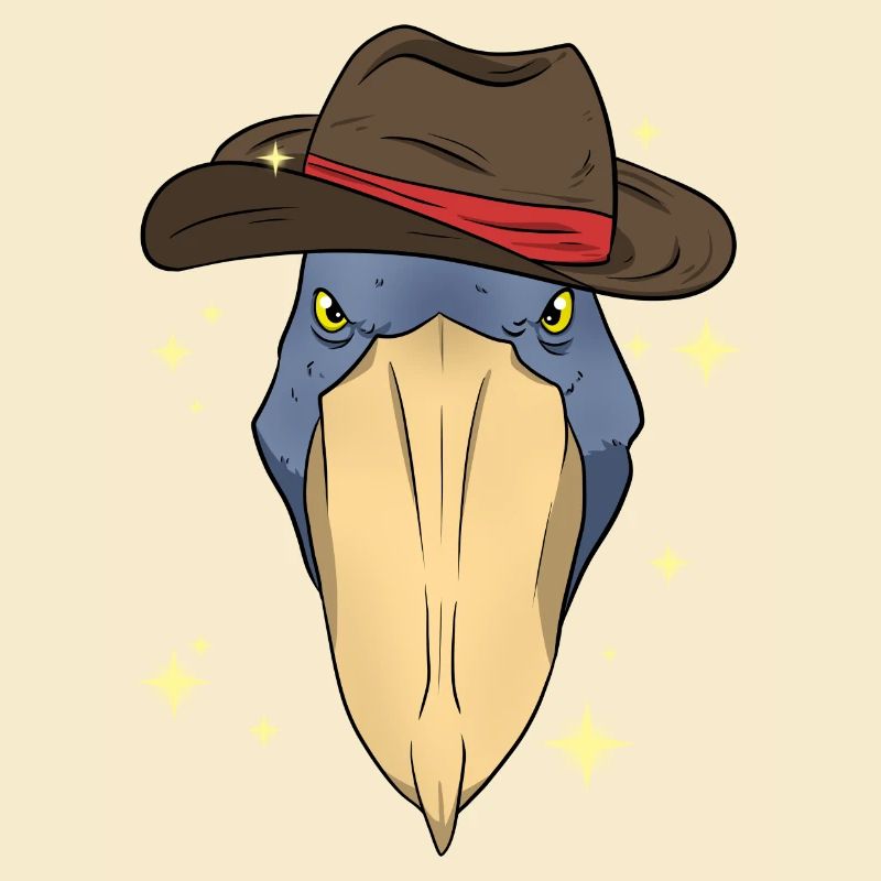 Shoebill Bird Ornithologist Forest I Gift