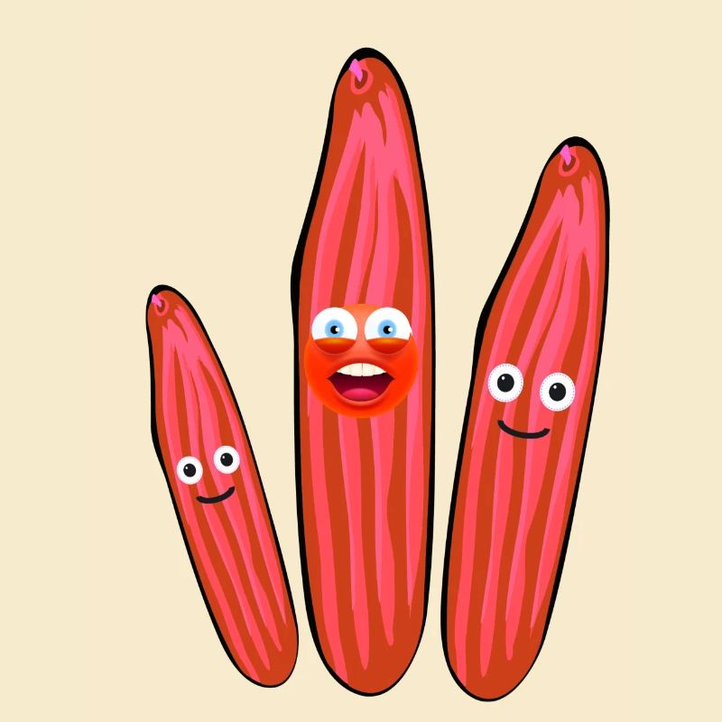 Concombre,Concombre de fête,Concombre Rieur