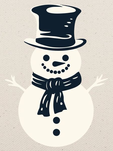 Cheerful Snowman Magic