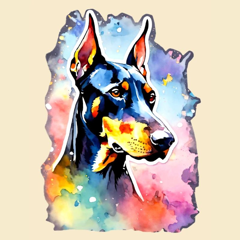 Dobermann Dobermann Hund Dobermann