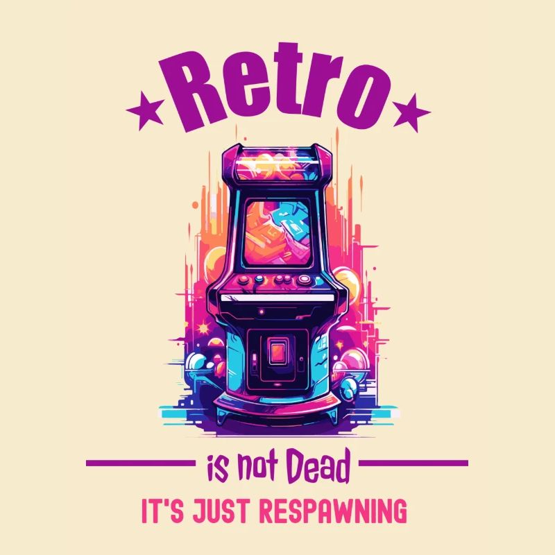 Retro Gaming Arcade Geschenk