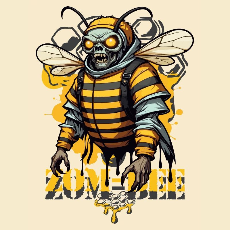 Cool zombie bee