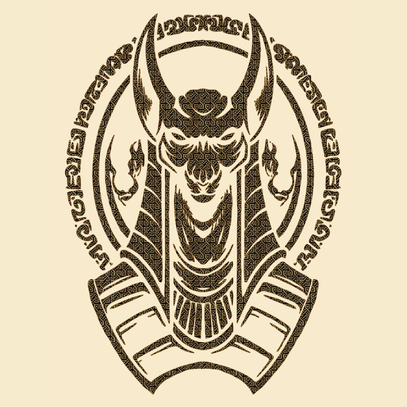 Hiéroglyphe égyptien drapeau du Nil pyramide du pharaon Le Caire