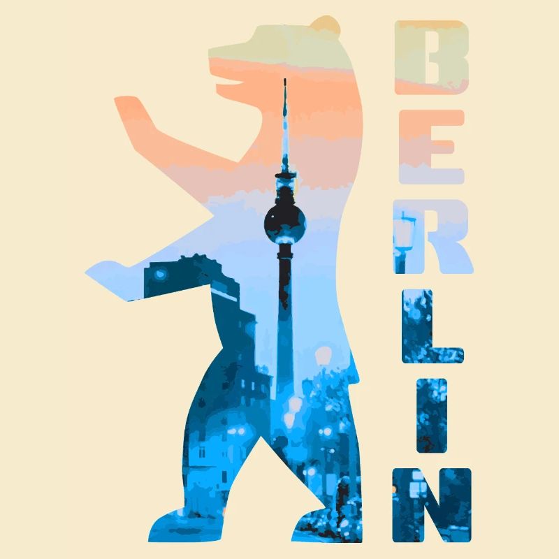 Silhouette d’ours de Berlin