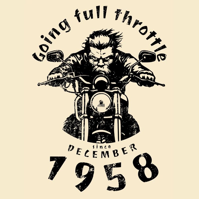 66. Birthday Going full throttle since 12/1958