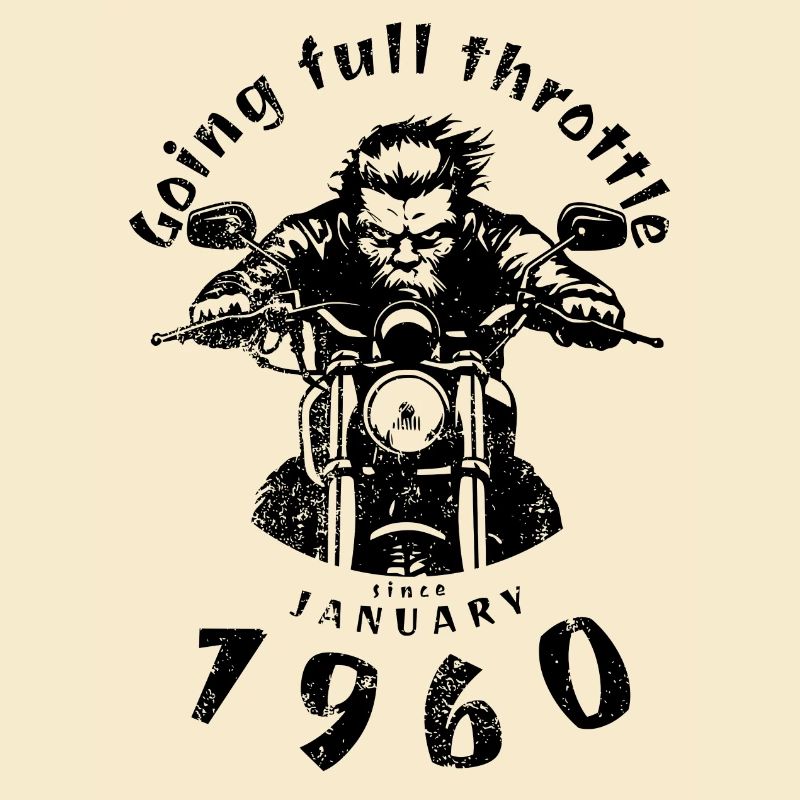 65. Geburtstag Going full throttle since 01/1960