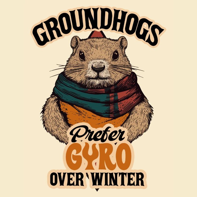 Groundhogs Prefer Gyro Over Winter Fun