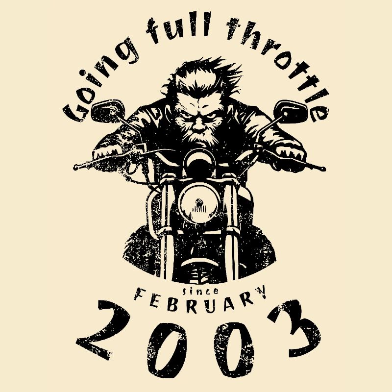 22. Geburtstag Going full throttle since 02/2003