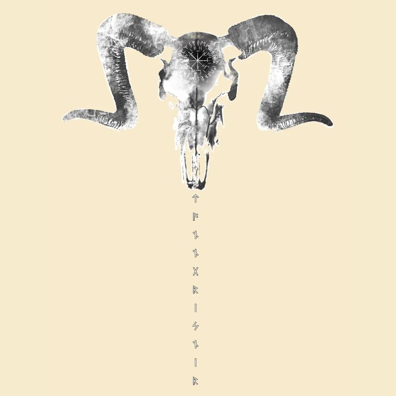 Ram Skull Mystical Symbolism