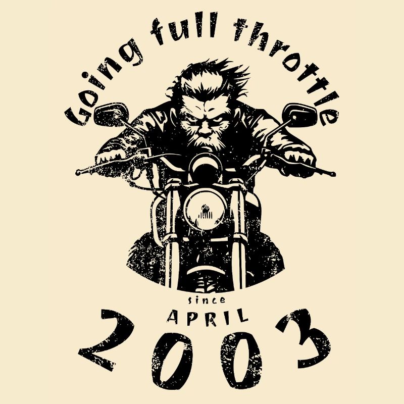 22. Geburtstag: Going full throttle since 04/2003