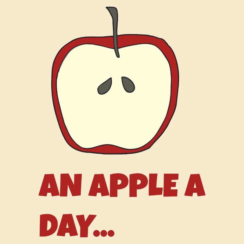 an apple