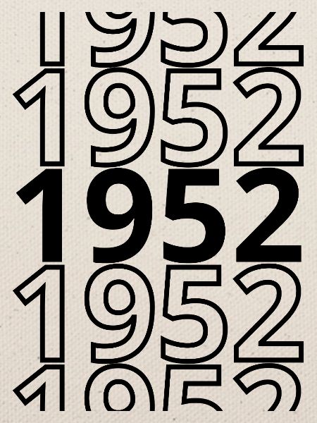 1952 1952 1952