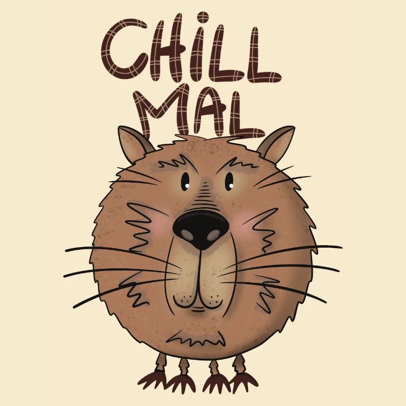 Capybara chill mal