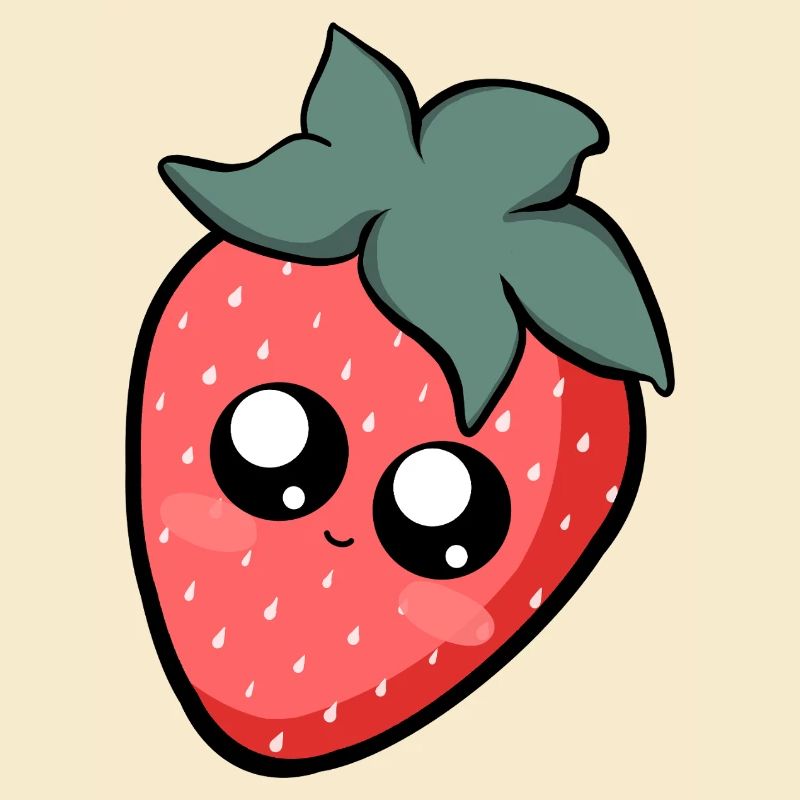 Fruchtige Erdbeere