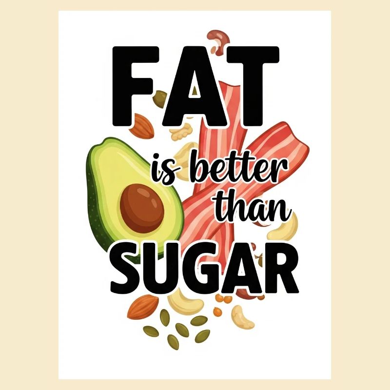Gesunde Alternative mit Avocado und Fleisch, Keto
