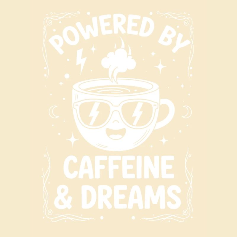Koffein und Träume Design