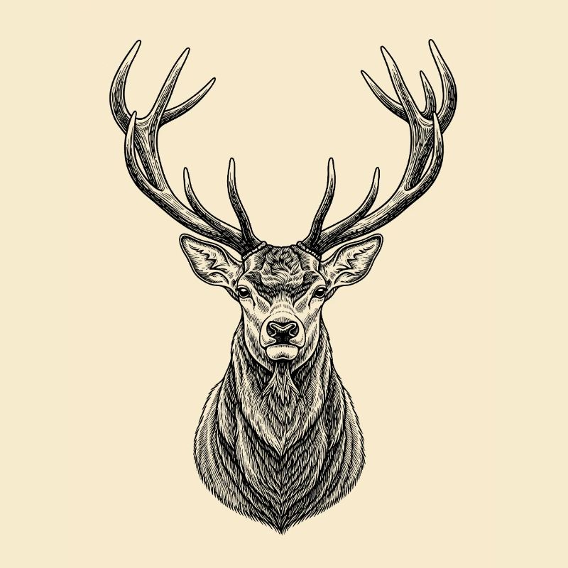 Deer Antlers | Hunter Forest & Nature Gift