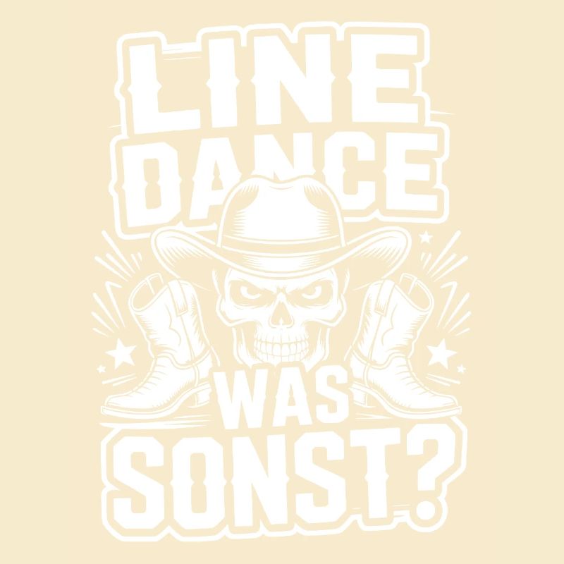 Line Dance Was Sonst Skull