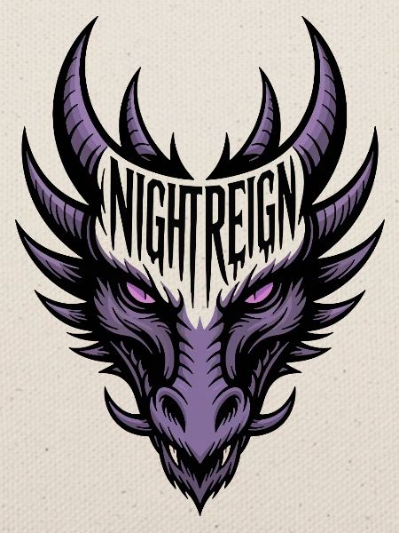Violeter Nachtdrache - Night Reign