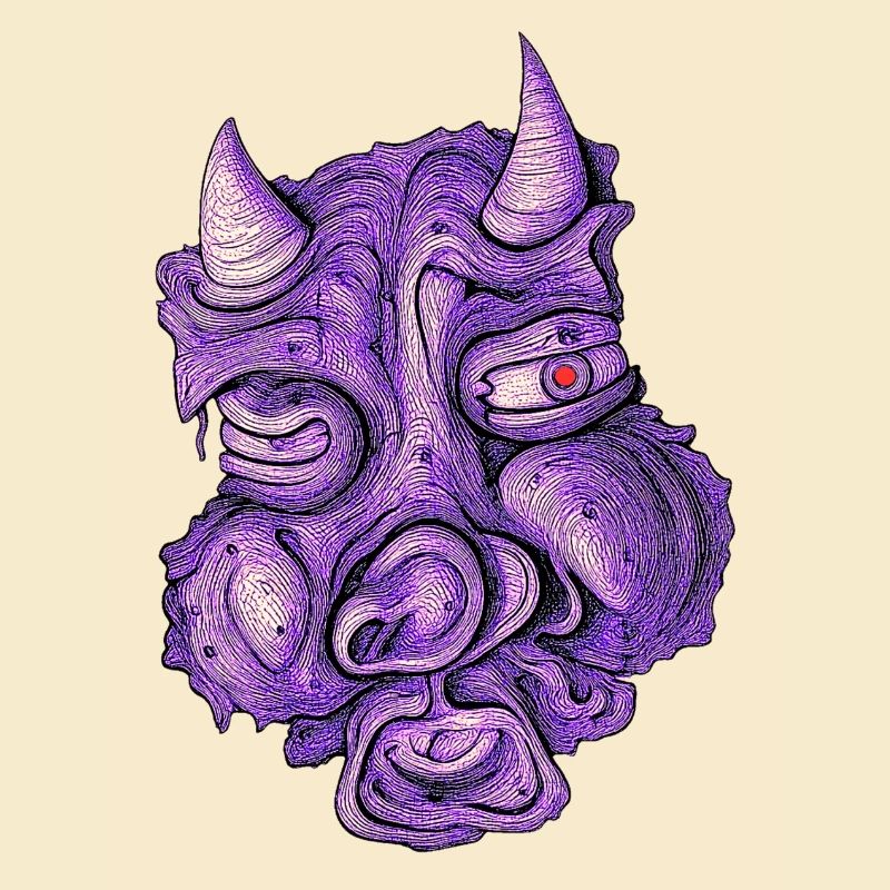 Purpurner Teufel