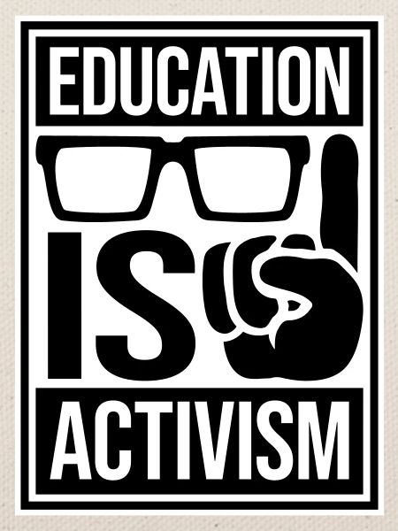 Education Is Activism Bildung Aktivismus Statement