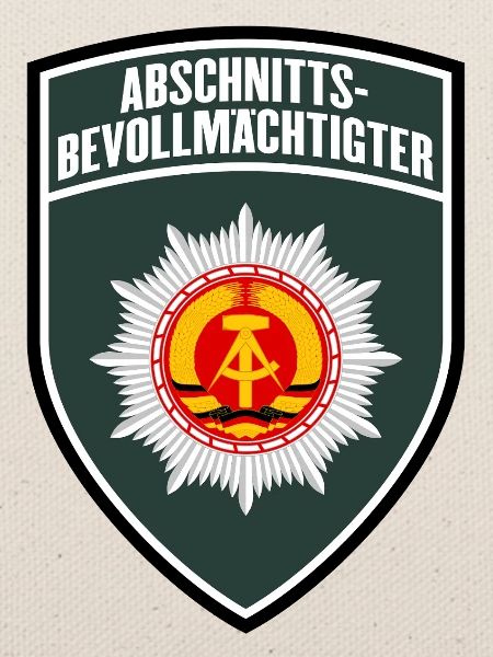 Volkspolizei Abschnittsbevollmächtigter Abzeichen