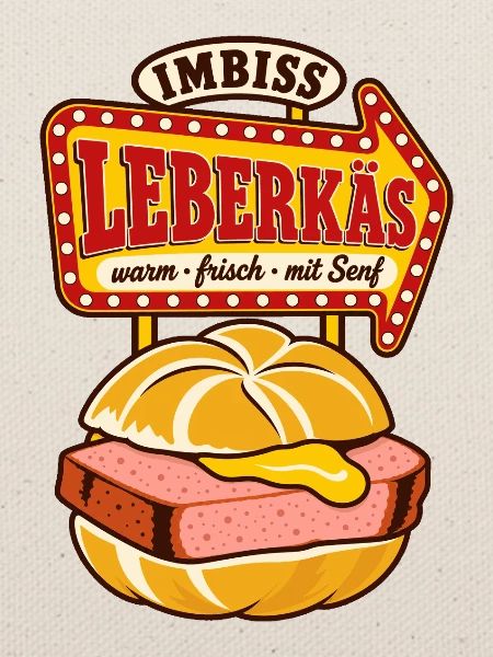 Leberkäs Imbiss Retro
