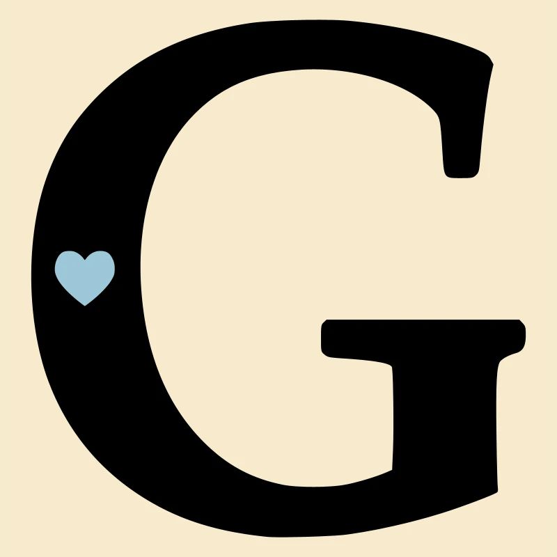 Buchstabe G Anfangsbuchstabe