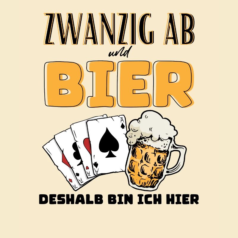 Zwanzig ab und Bier