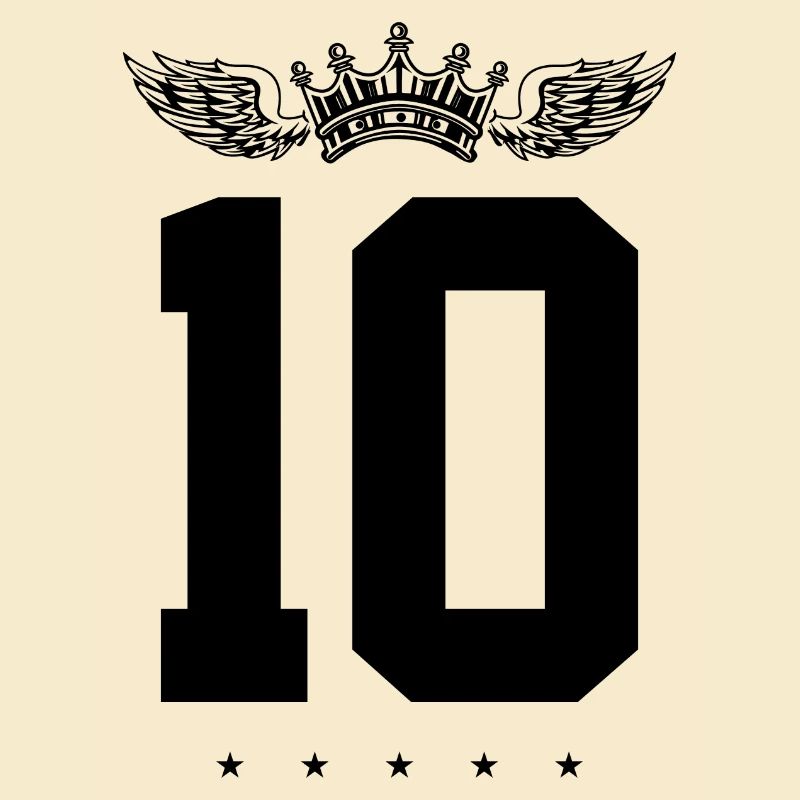 10 Zahl Krone