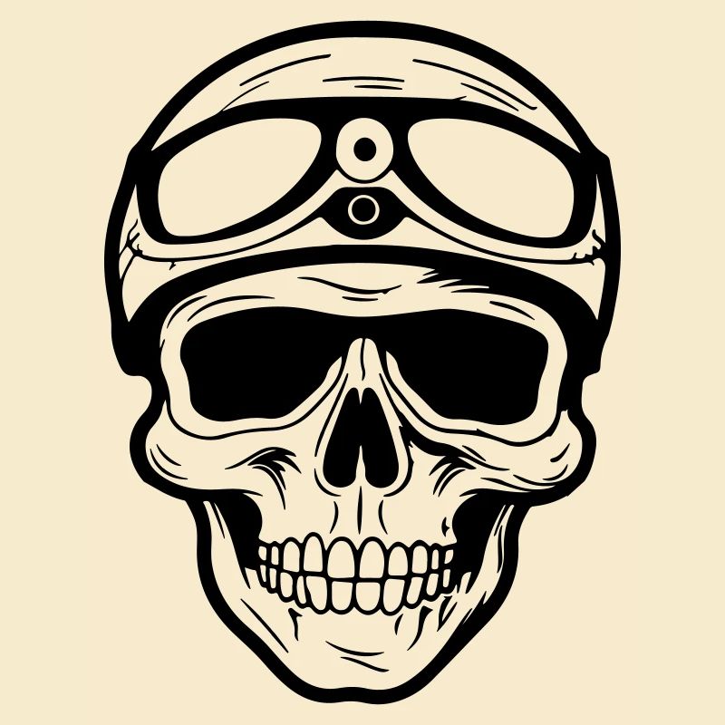 Biker Skull