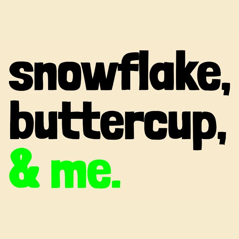 Dire « flocon de neige, bouton d’or et moi. » - arc