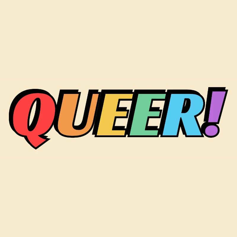Queerer Regenbogentext