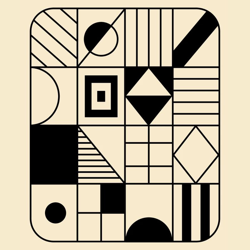 Abstract graphic pattern in raster / pattern