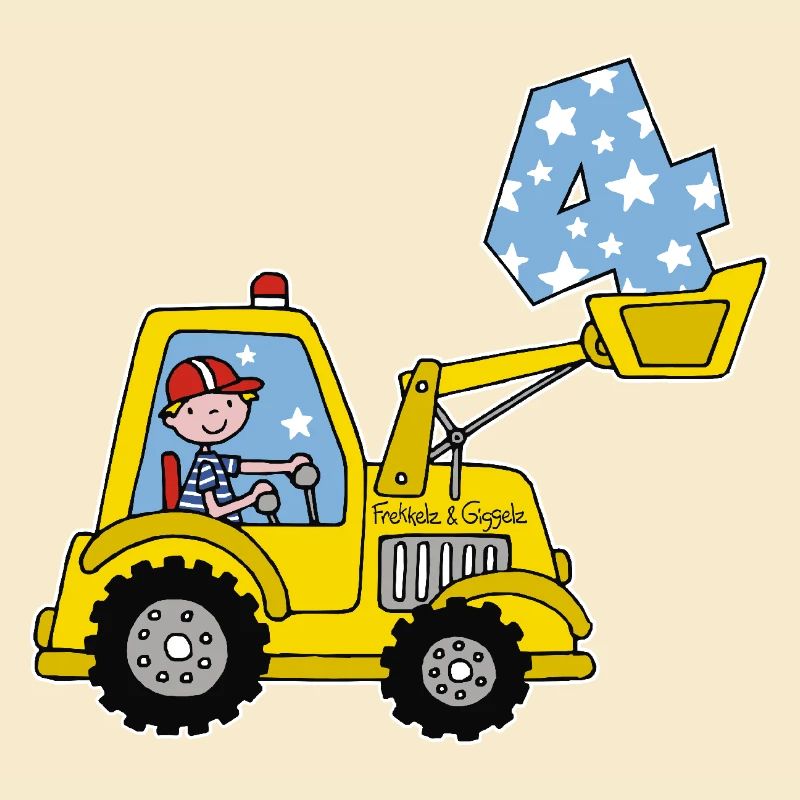 Excavator 4th Birthday