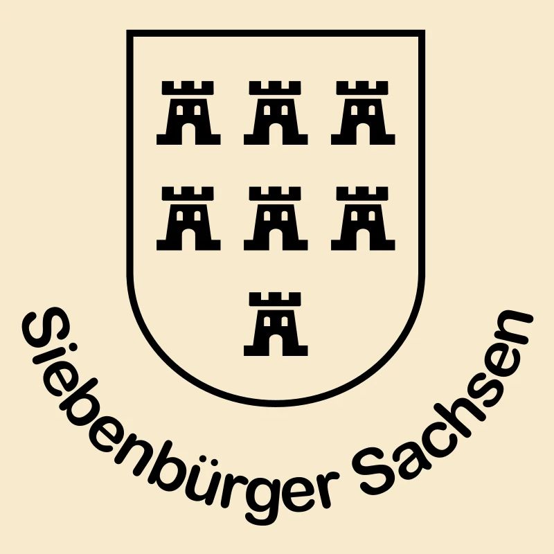 Wappen "Siebenbürger Sachsen" einfarbig