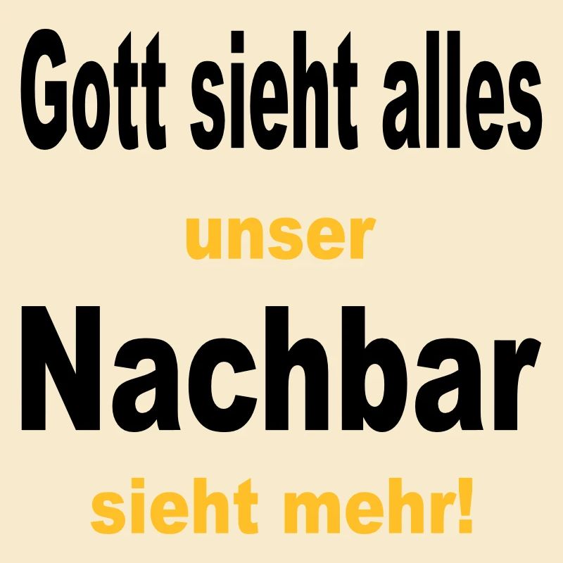 gott sieht alles
