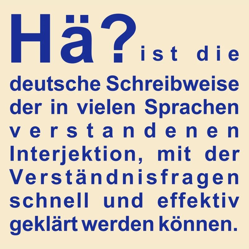 Hä?