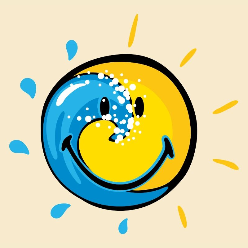 Smiley Splash Sun