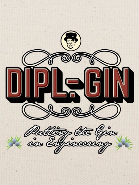Gin-T-Shirt Dipl.-Gin