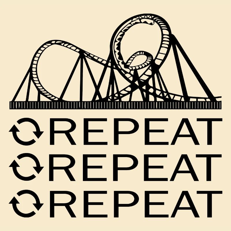 Rollercoaster Achterbahn