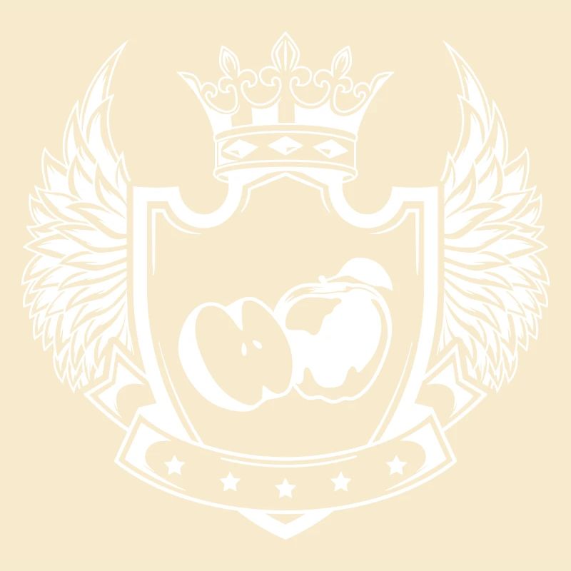 Apfel schild