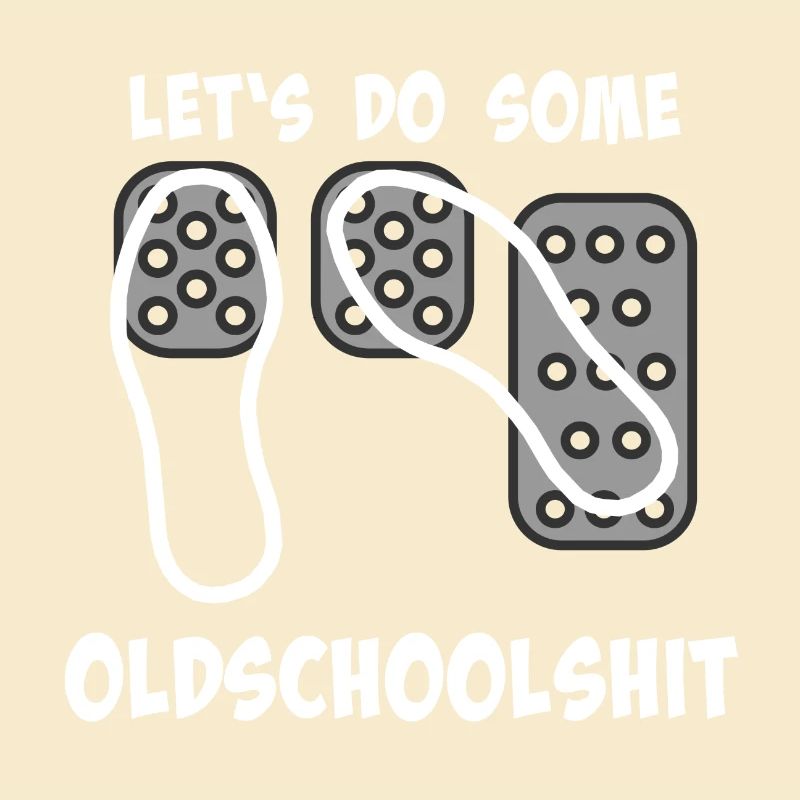 Pedale - Oldschoolshit - Spitze-Hacke-Technik