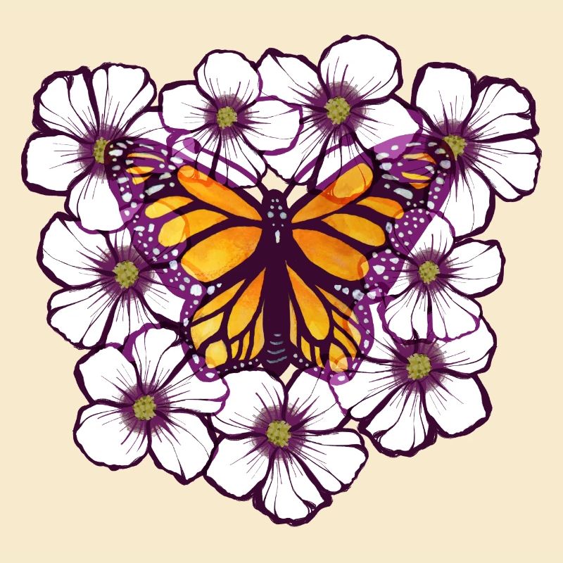 Papillon monarque