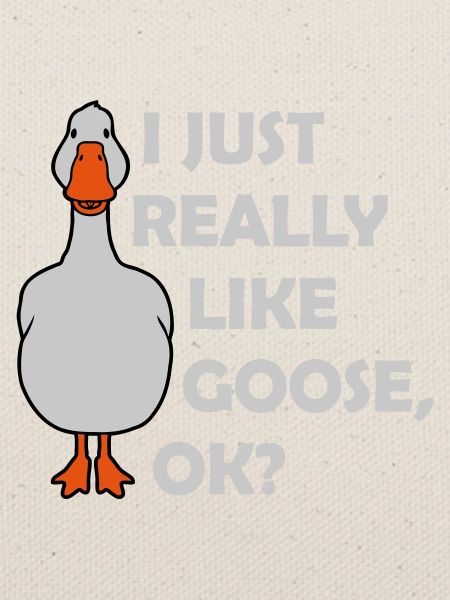 really like goose ok