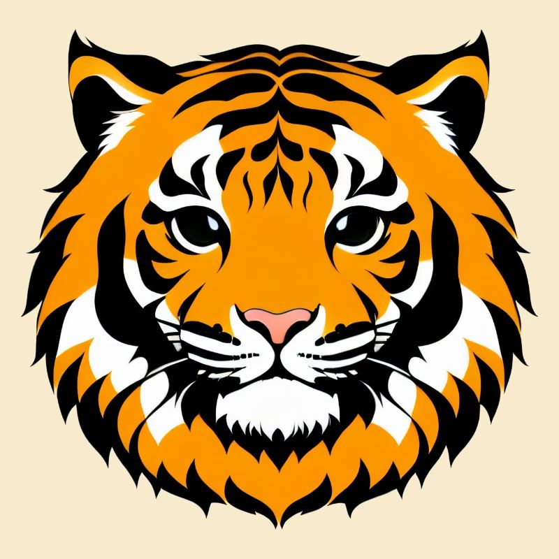 Comic Tiger Mignon Drôle Cool Dessin animé 7