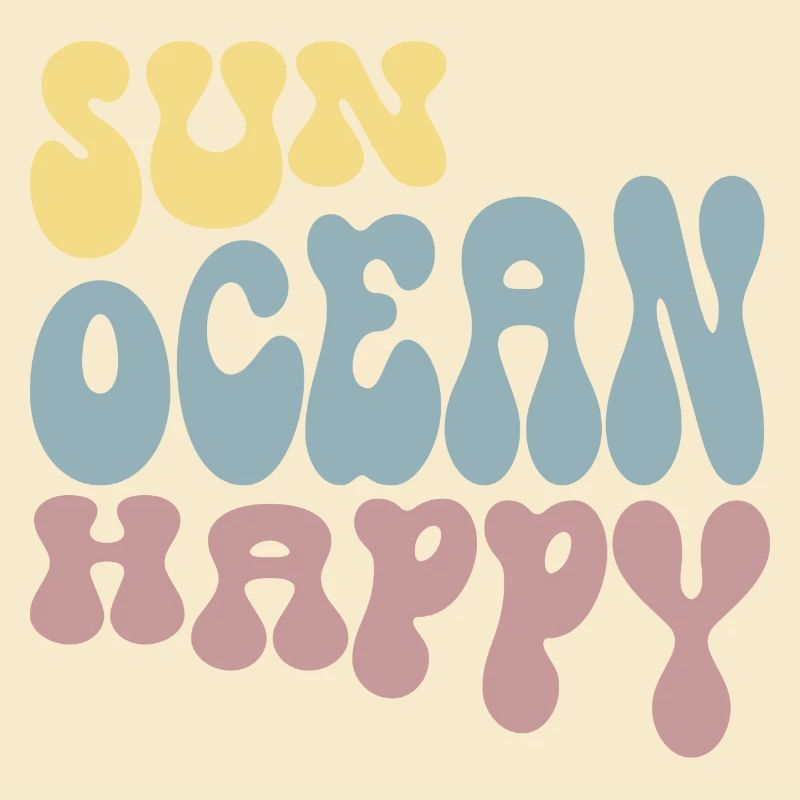 Sun Ocean Happy