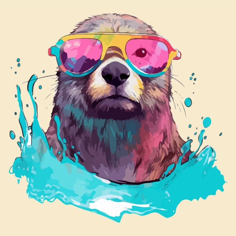 Nini der bebrillte Otter